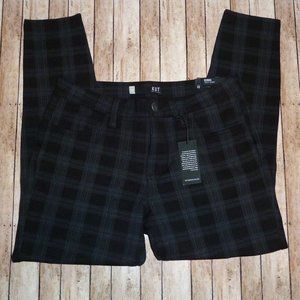 Donna Ankle Skinny Plaid Pants